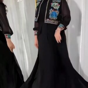 فستان سهرة لون أسود