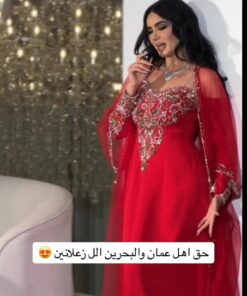 فستان سهرة بحريني