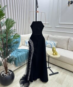 Alternative view of فستان بتطريز يدوي  راقي وتل تايلندي ناعم