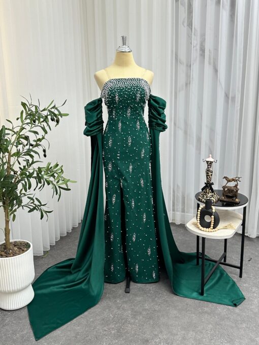⁦فستان مناسبة 2025بدون أكمام⁩ - الصورة ⁦2⁩