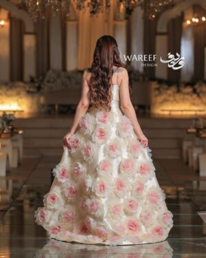 ⁦فستان سهرة منفوش⁩ - الصورة ⁦5⁩