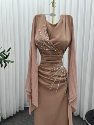 ⁦فستان سهرة ناعم⁩ - الصورة ⁦7⁩