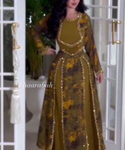 فستان سهرة جميل وأنيق