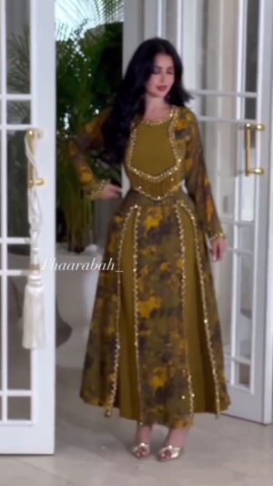 فستان سهرة جميل وأنيق
