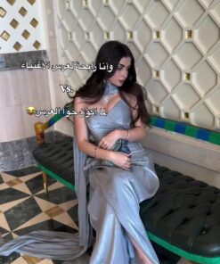 فستان سهرة ناعم