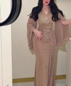 فستان سهرة ناعم