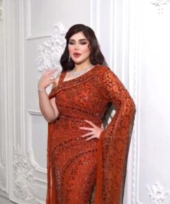 فستان سهرة فخم وانيق