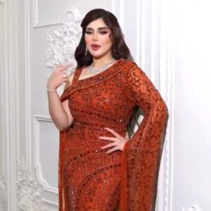 فستان سهرة فخم وانيق