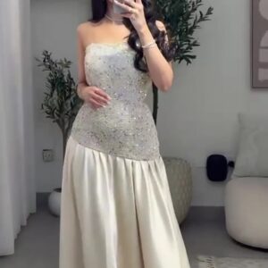 فستان سهرة فخم وانيق