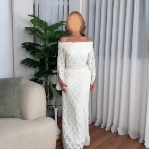فساتين سهرة دانتيل للحفلات