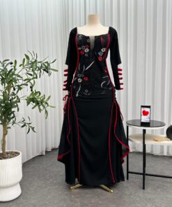 فستان سهرة لون اسود