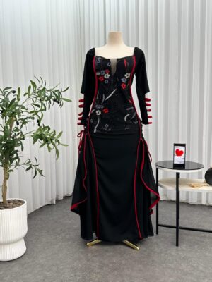 فستان سهرة لون اسود