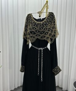 Alternative view of فستان سهرة لون اسود للمناسبات