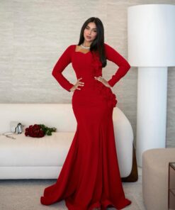 فساتين سهرة طويلة