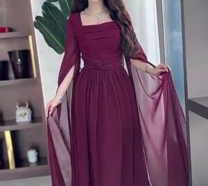 فستان سهرة ناعم