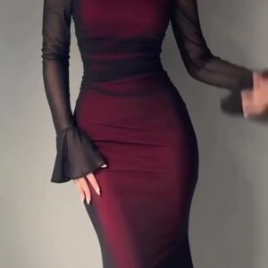 فستان سهرة لون اسود