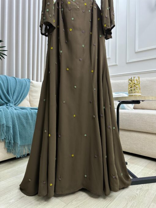 ⁦فستان سهرة أنيق ب إكمام طويلة⁩ - الصورة ⁦2⁩