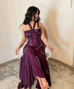 فستان سهرة عودي فخم
