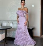 فساتين لون موف