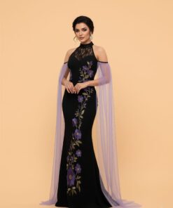فساتين سهرة لون أسود