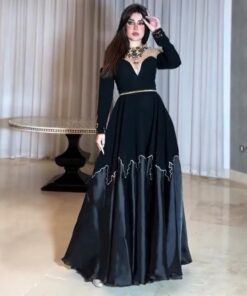 فساتين سهرة لون أسود