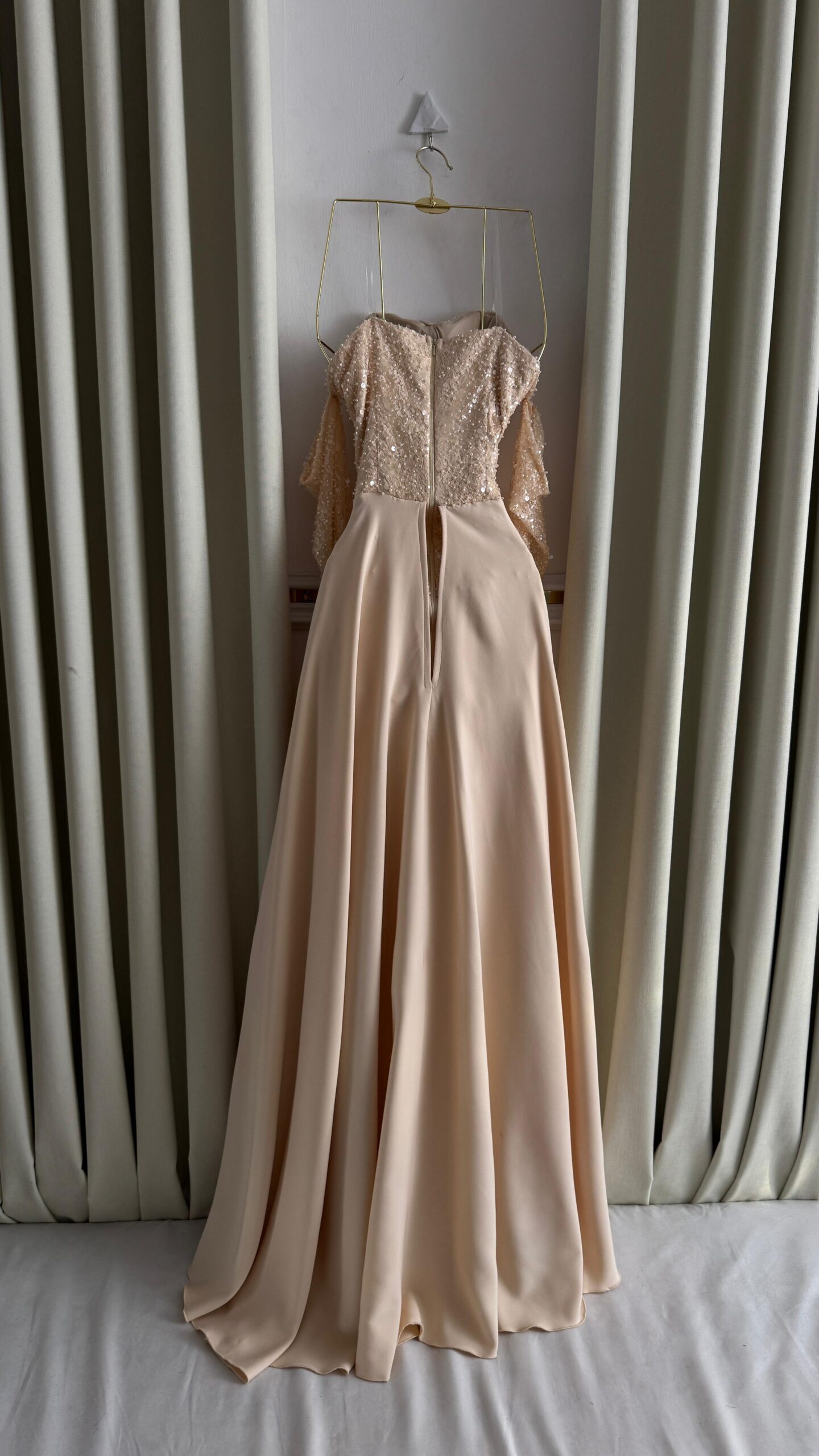 فستان سهرة بيج - الصورة 4