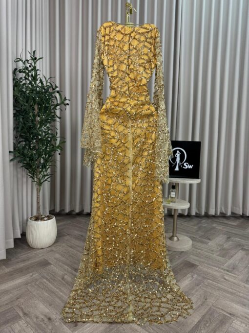 ⁦فستان مناسبات فخم وانيق⁩ - الصورة ⁦3⁩