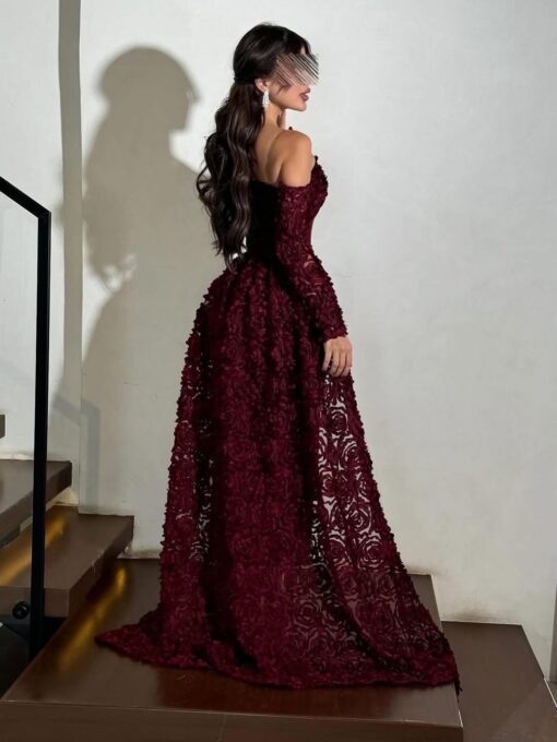 ⁦فستان سهرة طويل⁩ - الصورة ⁦5⁩