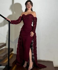 فستان سهرة طويل