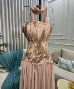 Alternative view of فستان سهرة بيج ناعم