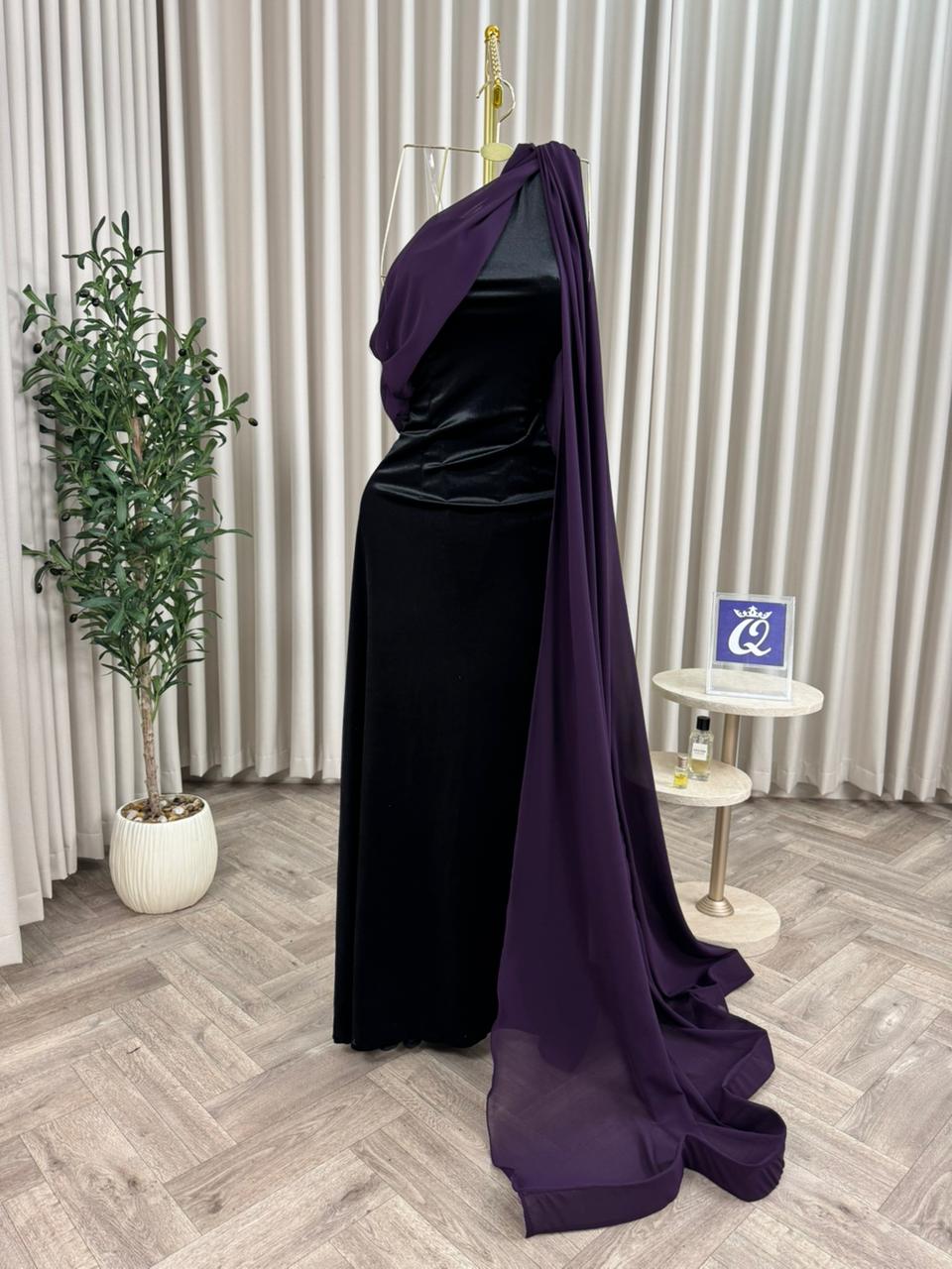 فستان سهرة مخمل - الصورة 12