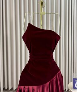 Alternative view of فستان سهرة جوخ للمناسبات