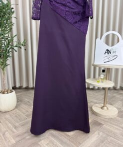 Alternative view of فستان سهرة بنفسجي