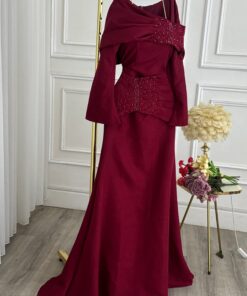 Alternative view of فستان سهرة لون نبيتي