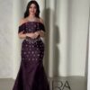 فساتين سهرة لون بنفسجي