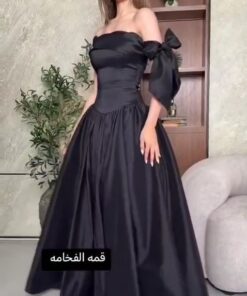 فساتين سهرة لون أسود