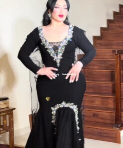 فستان سهرة مقاسات كبيرة
