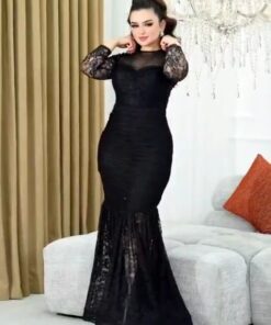 فساتين سهرة لون اسود