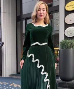 Alternative view of فساتين سهرة شتوي مخمل
