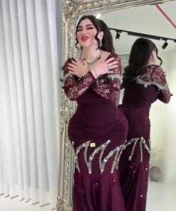 فساتين سهرة طويلة