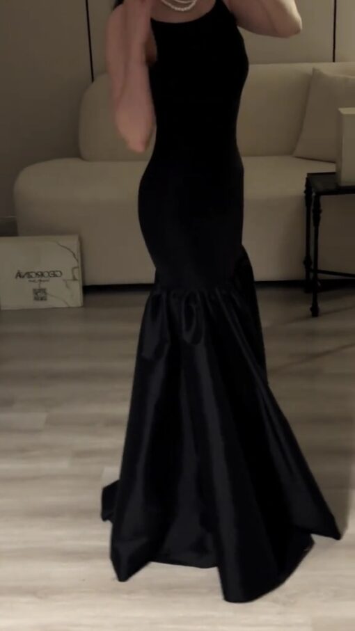 فستان سهرة لون اسود