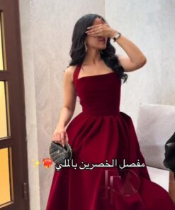 فستان سهرة جوخ