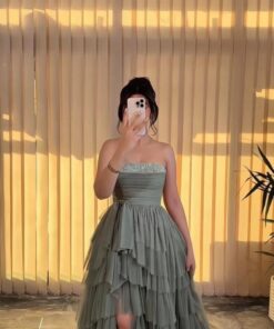 فستان سهرة طويل