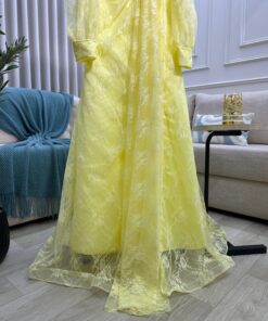 Alternative view of فستان سهرة لون اصفر