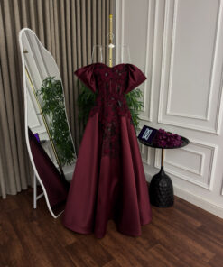 فستان سهرة عودي