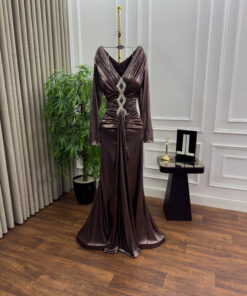 Alternative view of فستان سهرة طويل