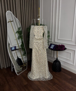 Alternative view of فستان سهرة أكمام طويلة