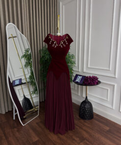 فستان سهرة جوخ