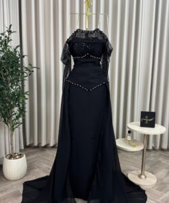 Alternative view of فستان سهرة لون أسود