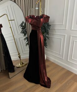 فستان سهرة أسود